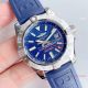 GF Factory Copy Breitling Avenger II GMT 2836 watch Blue Dial Blue Rubber Band (2)_th.jpg